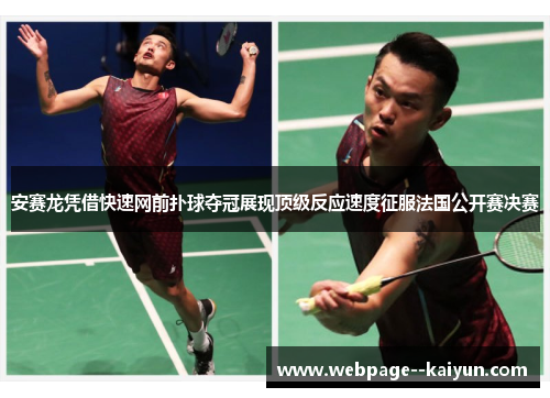 安赛龙凭借快速网前扑球夺冠展现顶级反应速度征服法国公开赛决赛 安赛龙凭借快速网前扑球夺冠展现顶级反应速度征服法国公开赛决赛