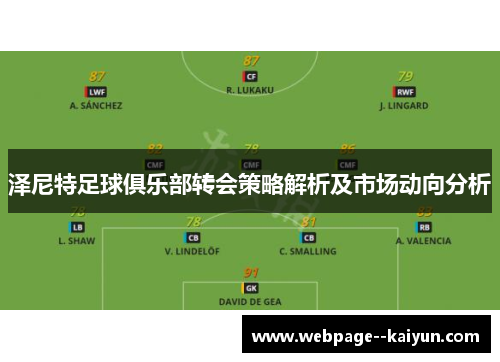 泽尼特足球俱乐部转会策略解析及市场动向分析